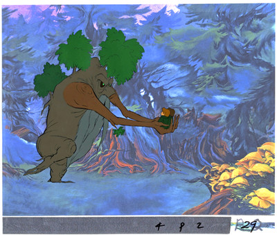THE LORD OF THE RINGS: ORIGINAL RALPH BAKSHI ANIMATION CELS w/ Free Autograph