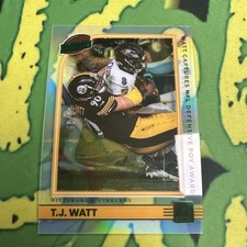 2022 Panini Clearly Donruss - T.J. WATT Highlights /25