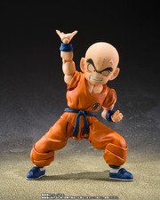 Japan Authentic Dragon Ball Z S.H.Figuarts Krillin Goku's Old Friend Figure