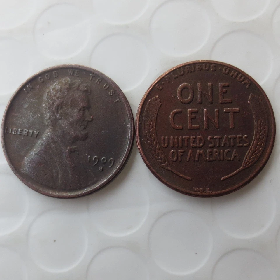 ---1909-S VDB Lincoln Wheat Cent Penny Rare Sought As shown in the figure