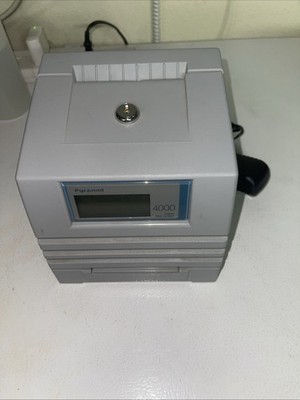 Pyramid Technologies 4000 Time Recorder No Key - Untested