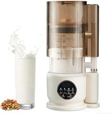 CIGAA Nut Milk Maker 1500ML Noise-Insulating Cover 8 in 1 Automatic Soy Milk