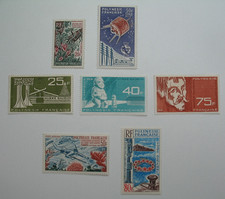 Lot Timbres Polynésie French Colonies Année 1965 dont PA neuf ** C: 337 €