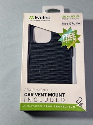 Evutec iPhone 13 Pro Max Car Mount Included Black