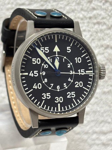 LACO Paderborn B-Uhr Type B Automatic Pilot Watch 42mm FL23883 Germany Used