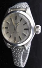 Tudor Rolex Oyster Princess, women's watch 7575/0 1968-69 runs well vtg silver