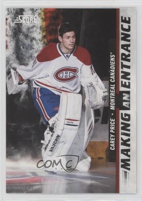 2011-12 Score Making An Entrance Carey Price #9 0c6