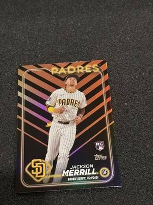 2024 Topps Update Series - Rookie Debut Jackson Merrill #US169 Holiday (RC)