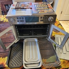 Emeril LaGasse Extra Large Dual Zone Air Fryer Toaster Oven DZEL24-02