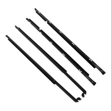 4x Door Belt Molding Weatherstrip Set For Toyota Corolla 1995 1996-2001 2002
