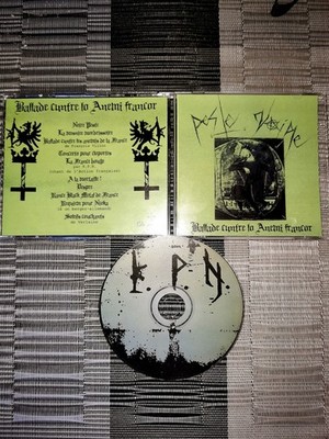 CD Peste Noire Ballade Cuntre Lo Anemi Francor Black Metal Darkthrone Mayhem