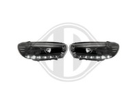 Designsatz Scheinwerfer Daylight Klarglas/Schwarz FüR VW Scirocco 2008-2014