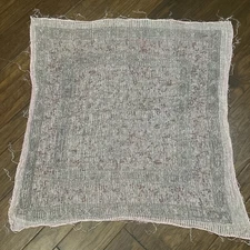 Women’s Glitter Pink Square Floral Fashion Scarf Feminine Cottage Boho 33” x 33”