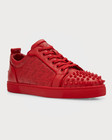AUTH NEW MEN CHRISTIAN LOUBOUTIN LOUIS JUNIOR ORLATO SPIKE SNEAKER EU 44/US 11 — photo 1
