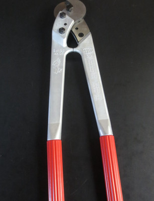 FELCO C12 TWO HAND WIRE & CABLE CUTTER 3/8'' CAPACITY 19'' LENGTH SWISS MADE