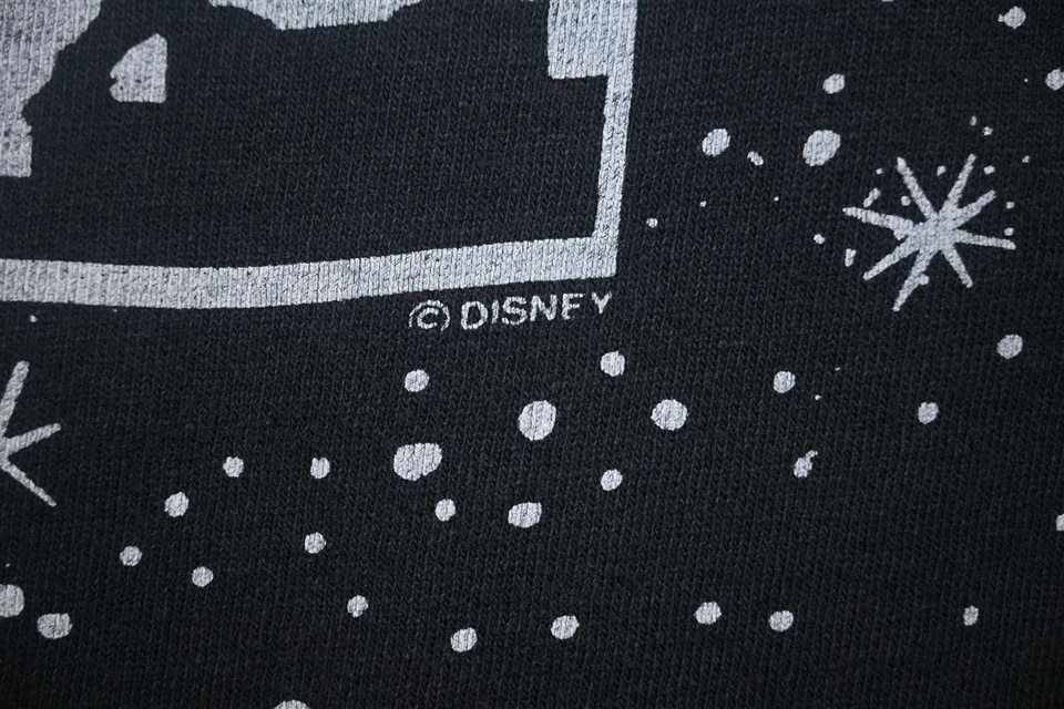 vintage 90s DISNEY FANTASIA SORCERER MICKEY MOUSE 50TH AOP LS t-shirt MEDIUM M - Image 3 of 4