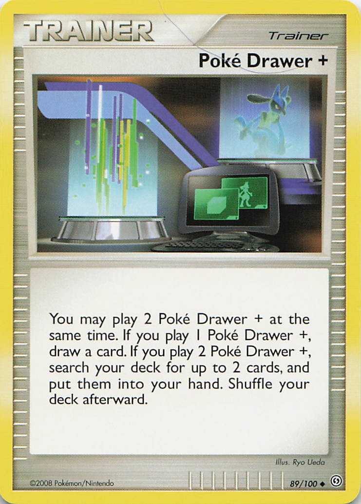 Poke Drawer + Uncommon Stormfront 89/100 MP D5
