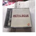Konami Metal Gear Solid PS1 Complete w/ Case, Manual & Discs