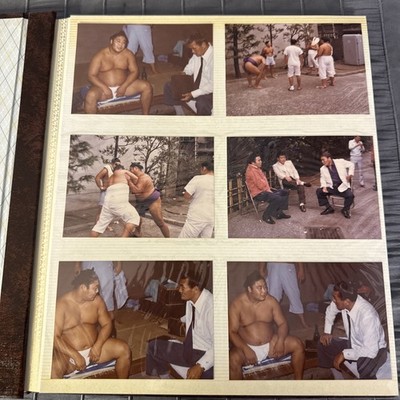Sumo Aki Basho 1981 Photo Album Personal Collection. 100+ Pictures