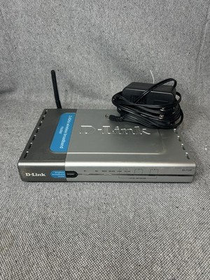 D-Link DI-713P 2.4GHz Wireless Broadband Router w/ Adapter