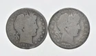 1892-1915 Lot 2 1899 1899-O Barber 90% Half Dollars - Coin Collection *986