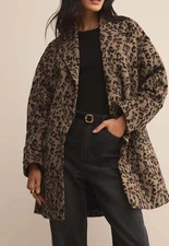 Z Supply - Lennon Animal Coat Suede