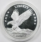 1984 Liberty American Double Eagle .999 Fine Silver Round One Ounce 1 oz