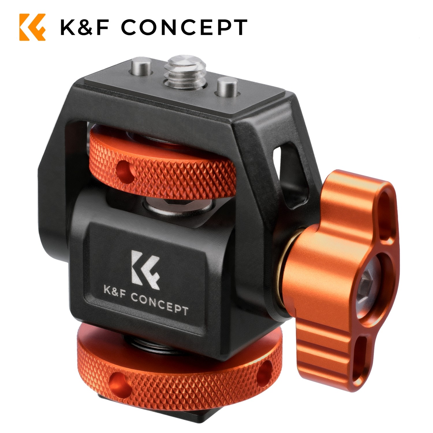 K&F CONCEPT 360&deg; Swivel 180&deg; Tilt Adjustable Monitor Mount