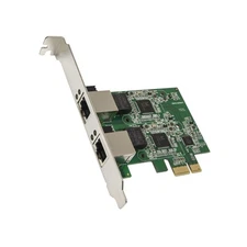 Syba Dual 2.5 Gigabit Ethernet PCI-E Card RJ45 LAN Low Profile SD-PEX24066