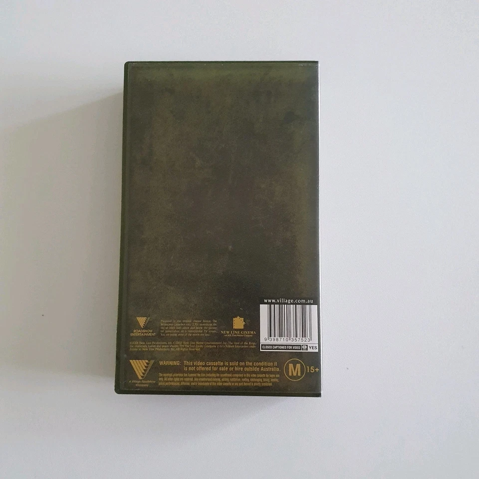 Lord of the Rings Fellowship of the Ring Special Extended VHS Edition Rare - Image 4 of 4