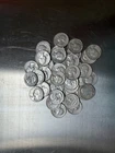 Washington Quarters Roll of 40 / Circulated 90% Silver