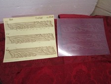 Vintage Craftaid Floral Belt Leather No. 6541 Template 1 1/2" 1 3/4" & 2" Belt