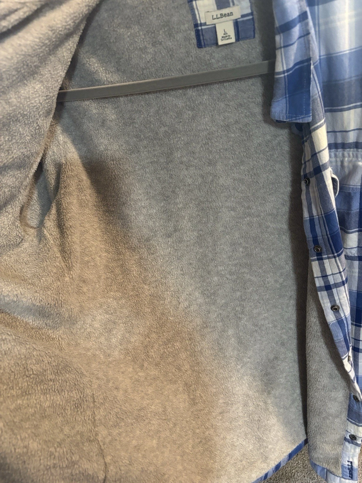 ll bean shacket men - product detail image 5