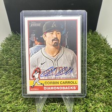 2025 Topps Heritage High Number - ‘Real One’ On Card Auto - CORBIN CARROLL