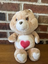 Vintage 1983 Kenner Care Bears TENDERHEART BEAR 13" Plush