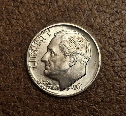 1961-D ROOSEVELT DIME Coin  condition VERY GOOD (see photos)