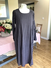 Checked smock tunic dress size L/XL