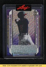 2021 Leaf Metal Draft 1/1 Ryan Spikes #BA-RS2 READ 2q0