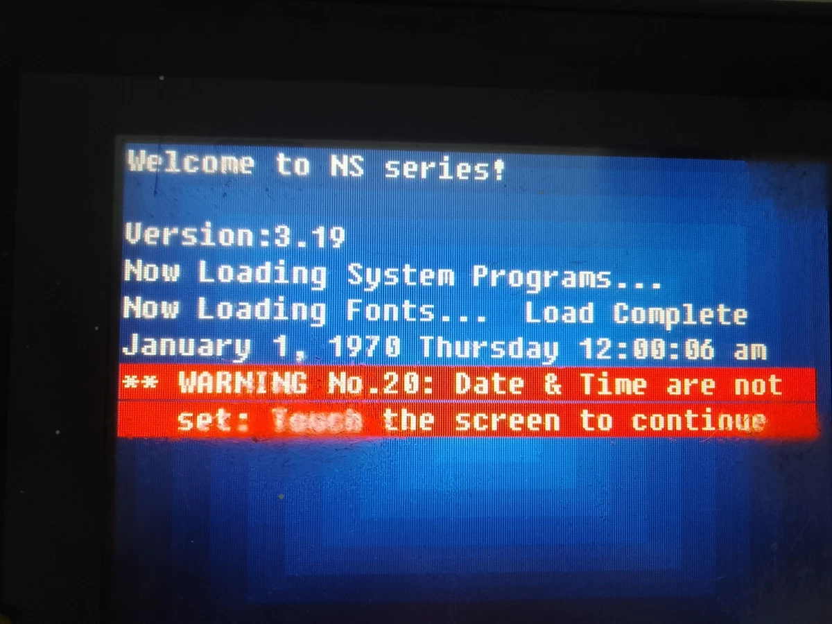 Omron NS5-SQ10B-V2 Interactive Display NS Series Ver. 3.19 Omron Japan