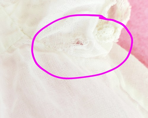 Vestito Bambola Bianco Vintage Disegno Ricamo - Leggi Descrizione - A1 - Foto 9 di 11