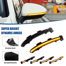 LED Side Mirror Turn Signal Light Dynamic Indicator For VW Golf MK7 GTI R Touran