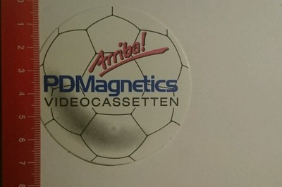 Aufkleber/Sticker: Arriba PDMagnetics Videocassetten (251016103)