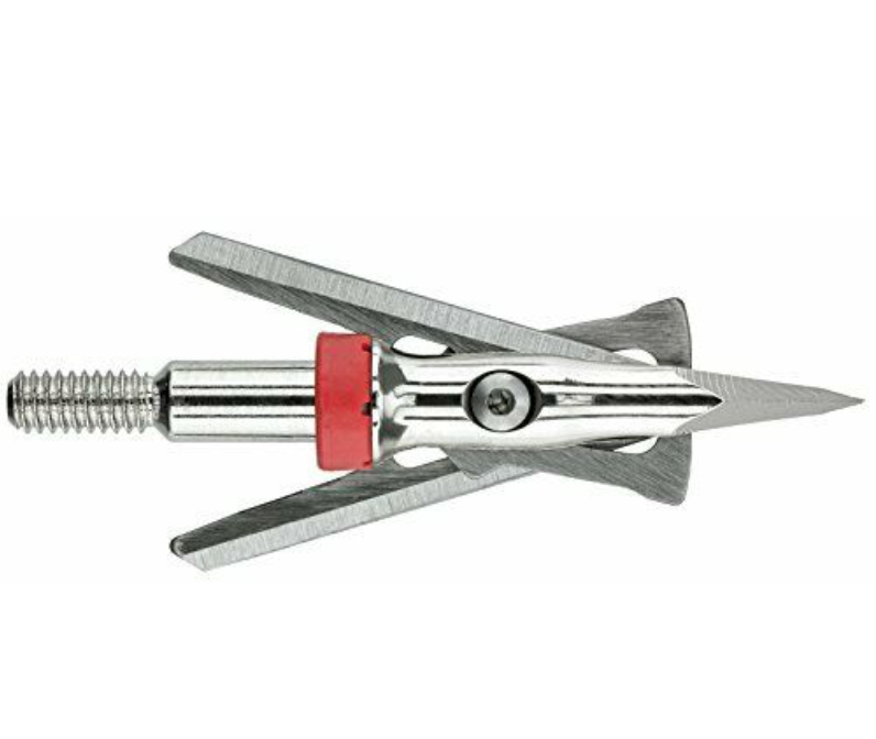 4 packs Rage Crossbow Hypodermic Broadheads 100 Grain 2" Cut Slipcam