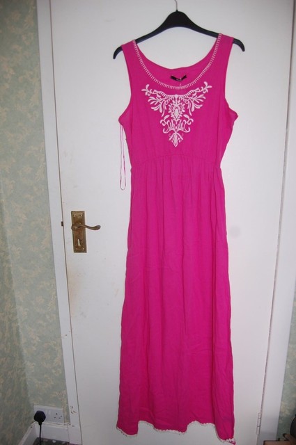 pink maxi dress uk