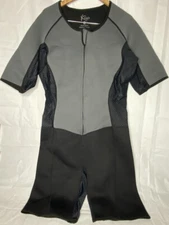 Kutting Weight Neoprene Sauna Suit Black & Gray Size 3XL