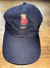 Vintage Rare Polo Sport USA Bear Adjustable H...