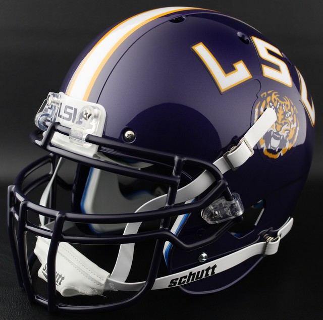 LSU TIGERS NCAA Football Helmet Decals / Stickers eBay