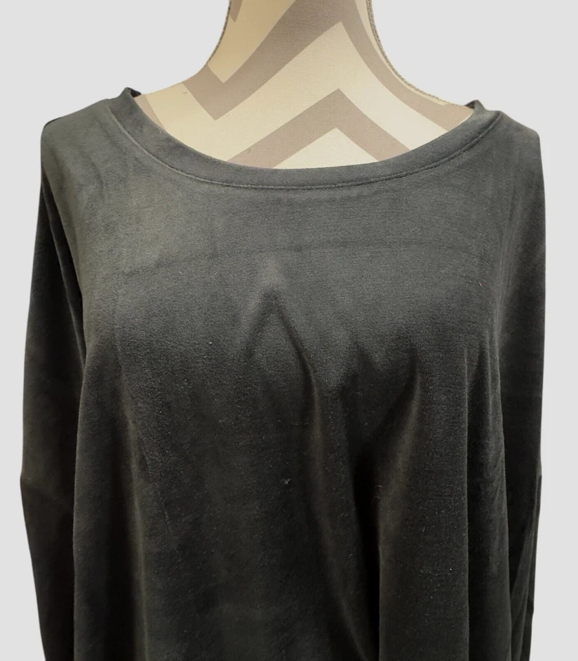 Women's Within Black ¾ Sleeve 38/40 Sleep Shirt - Womens Size 5XL - NEW - Image 4 of 4