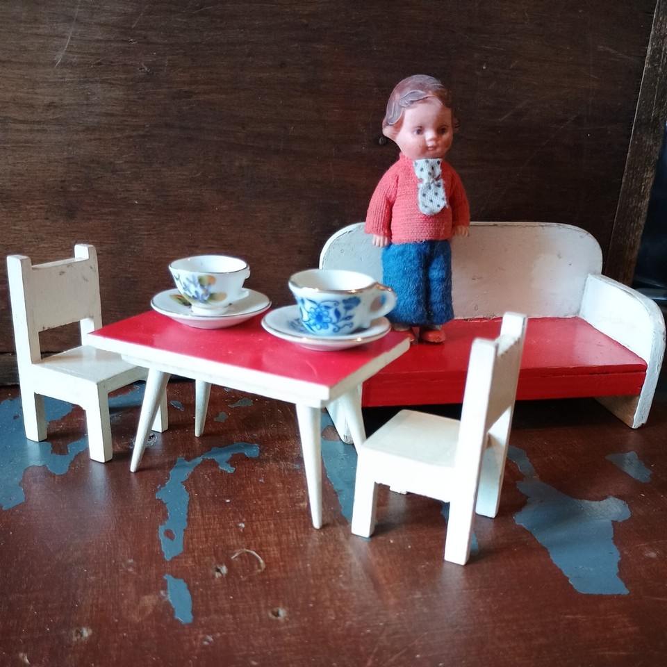 vintage dolls house furniture bundle eBay