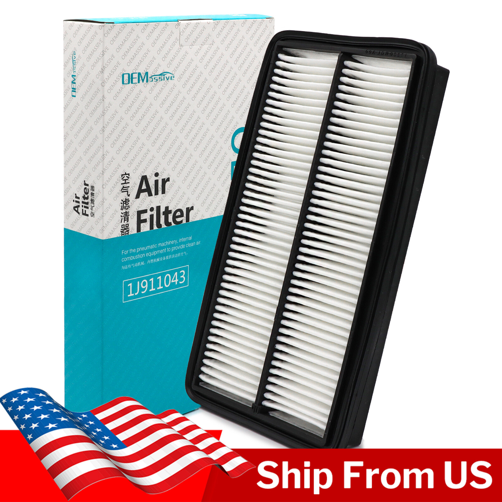 For Honda Car Engine Air Filter Pilot Odyssey Acura MDX 2005-2015 17220-RGL-A00.